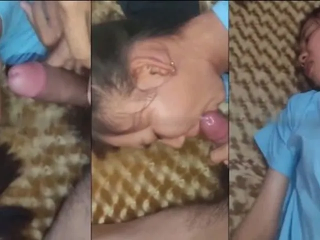 Xuất tinh vô miệng em rồi anh còn cố làm nháy nữa