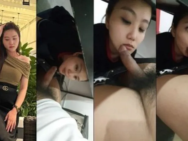 Đang họp online thì em chui xuống bàn mút