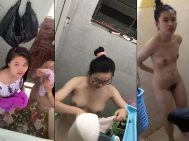 Khoảnh khắc đang quay lén thì bị phát hiện