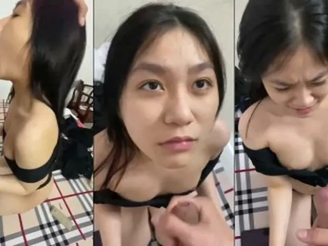 Em sinh viên kêu em há miệng thì không chịu làm anh xuất cả vào tóc