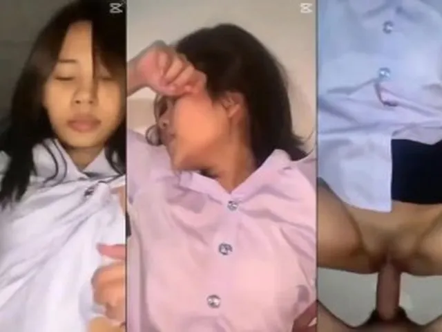 Em nữ sinh trong bộ đồng phục trường trốn học đi nhà nghỉ