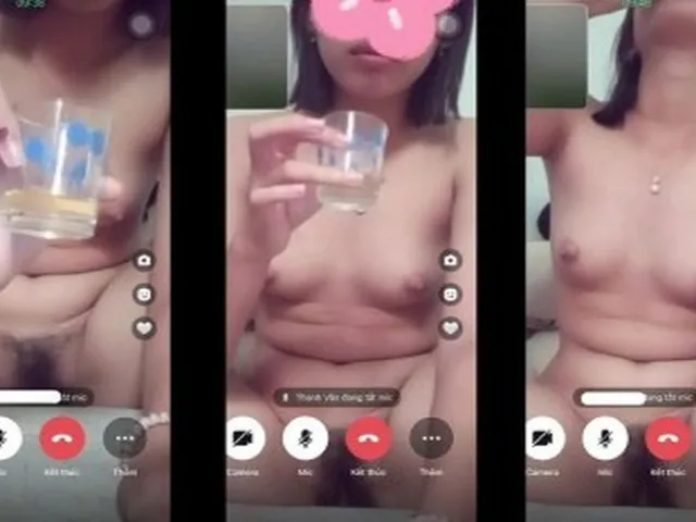 Dụ bé sinh viên chat sex đái ra ly rồi bắt em uống luôn