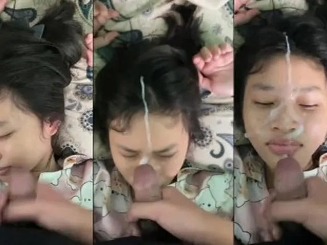 Cô bạn thân tuổi mới lớn xuất tinh lên mặt em chỉ sợ bắn vào lỗ mũi